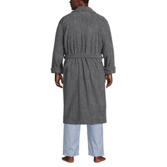 Men's Big and Tall Calf Length Turkish Terry Robe