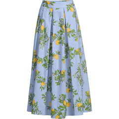 Women's Poplin Godet Maxi Skirt - Set Bottom