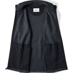 Unisex Big Sweater Fleece Zip Front Vest