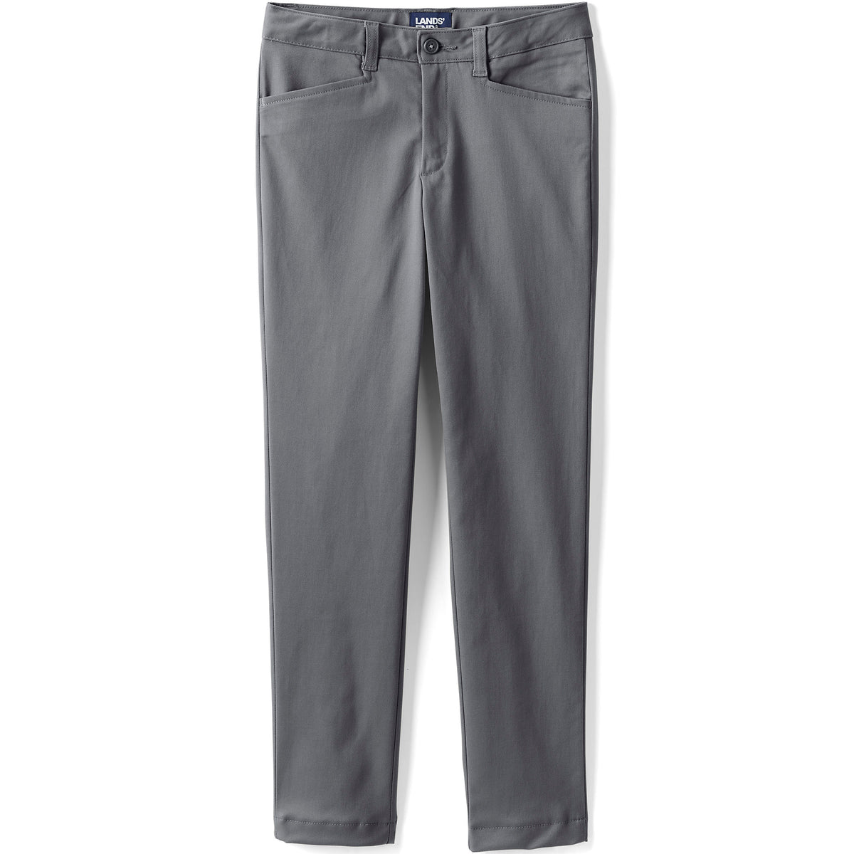 Girls Slim Fit Stretch Chino Pants