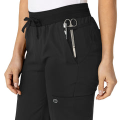 School Uniform Women's Plus Wink W123 Flex-n-Reach Track Scrub Pants