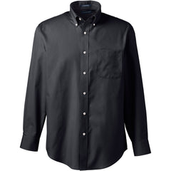 School Uniform Men's Long Sleeve Buttondown No Iron Broadcloth Shirt