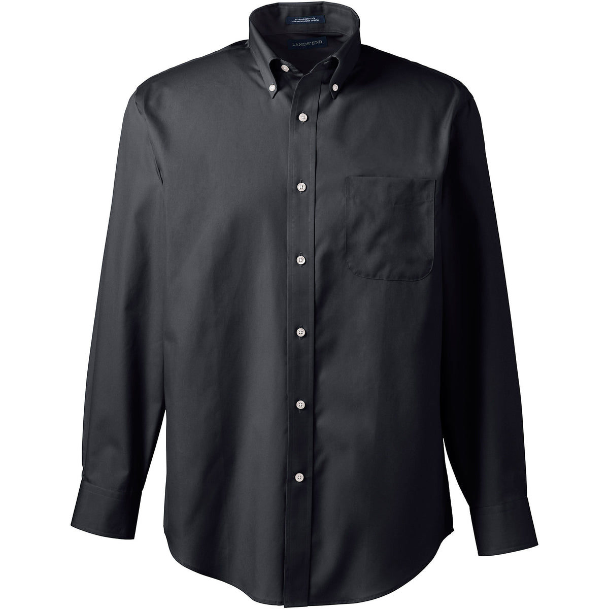 School Uniform Men's Tall Long Sleeve Buttondown No Iron Broadcloth Shirt