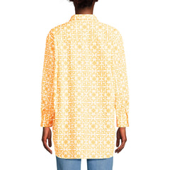Women's No Iron Poplin Extra Long Tunic