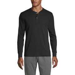 Men's Knit Rib Pajama Henley