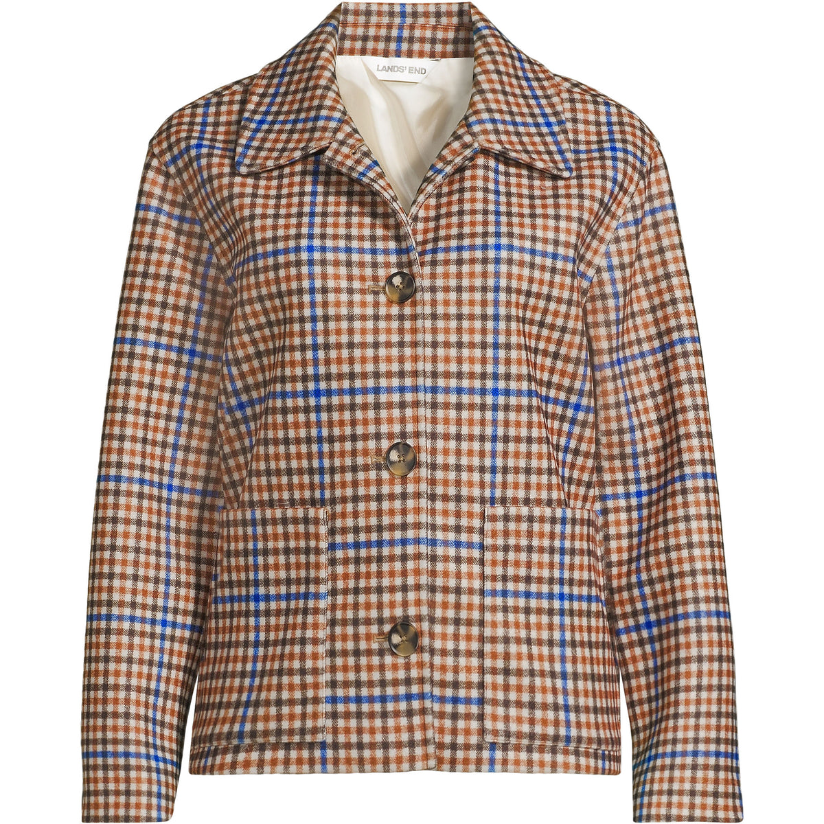 Women's Plus Size Heritage Brushed Shirt Jacket