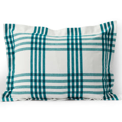 Comfy Super Soft Cotton Flannel Plaid Pillow Sham - 5oz