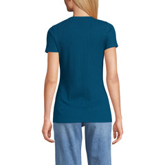 Women's Petite Micro Rib T-Shirt