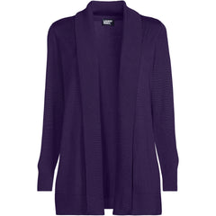 School Uniform Women's Plus Size Cotton Modal Shawl Collar Cardigan Sweater