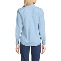 Women's Long Sleeve Coolmax Vneck Shirt