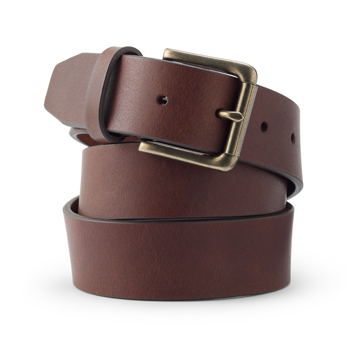 Men's Big Rugged Leather Belt