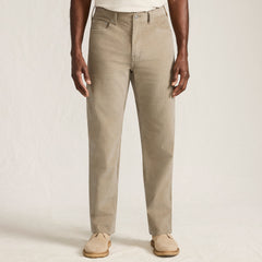 Men's Corduroy Comfort Waist Easy Classic Fit 5 Pocket Pant