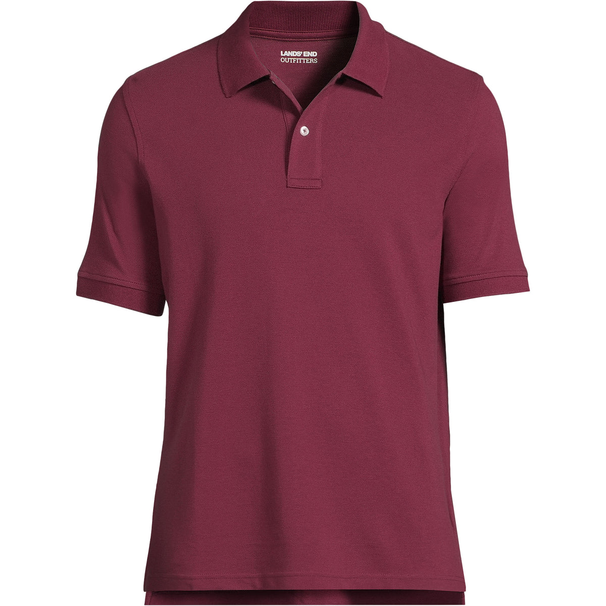 Men's Banded Short Sleeve Mesh Polo