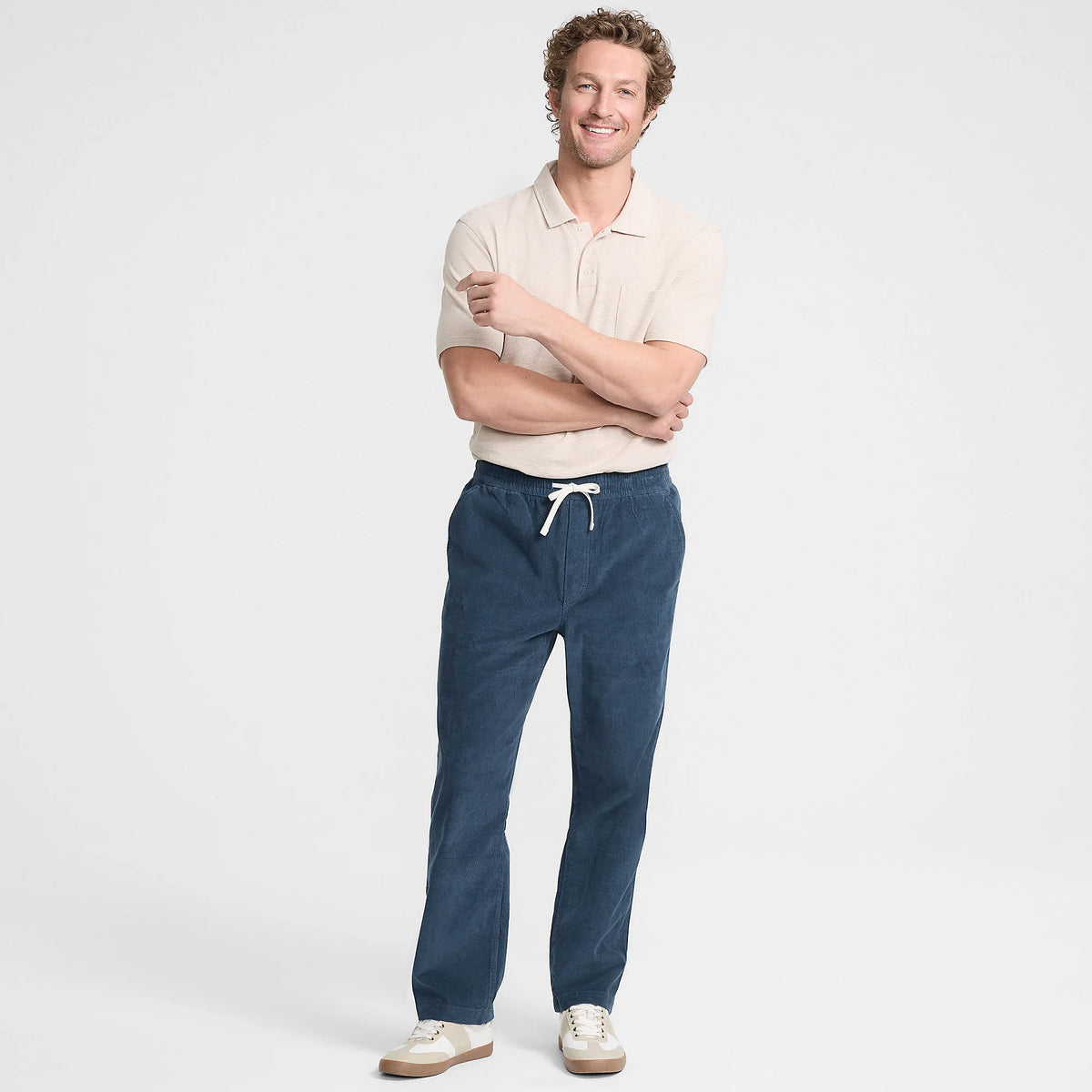 Men's Coastal Corduroy Pull On Deck Pant