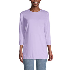 Women's 3/4 Sleeve Cotton Supima Tunic