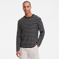 Men's Long Sleeve Cotton Rollneck Sweater