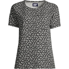 Women's Petite Rayon Short Sleeve Tee